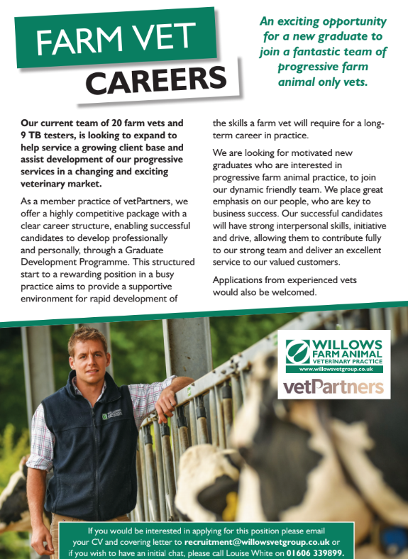 Farm Animal Job Willows Farm Animal Veterinary Practice FAVS